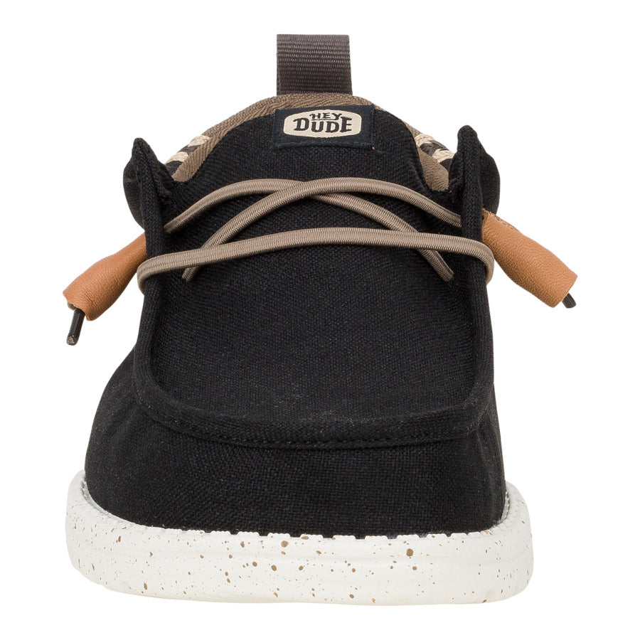 Wally Craft Linen - Black/Walnut - Image 4