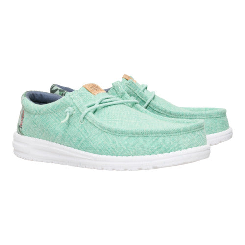 Wally Palm Jute - Dawn Blue/Celadon Green - Image 2