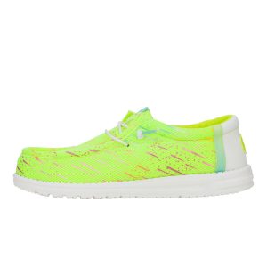 Wally Party Mesh - Lime Punch/White