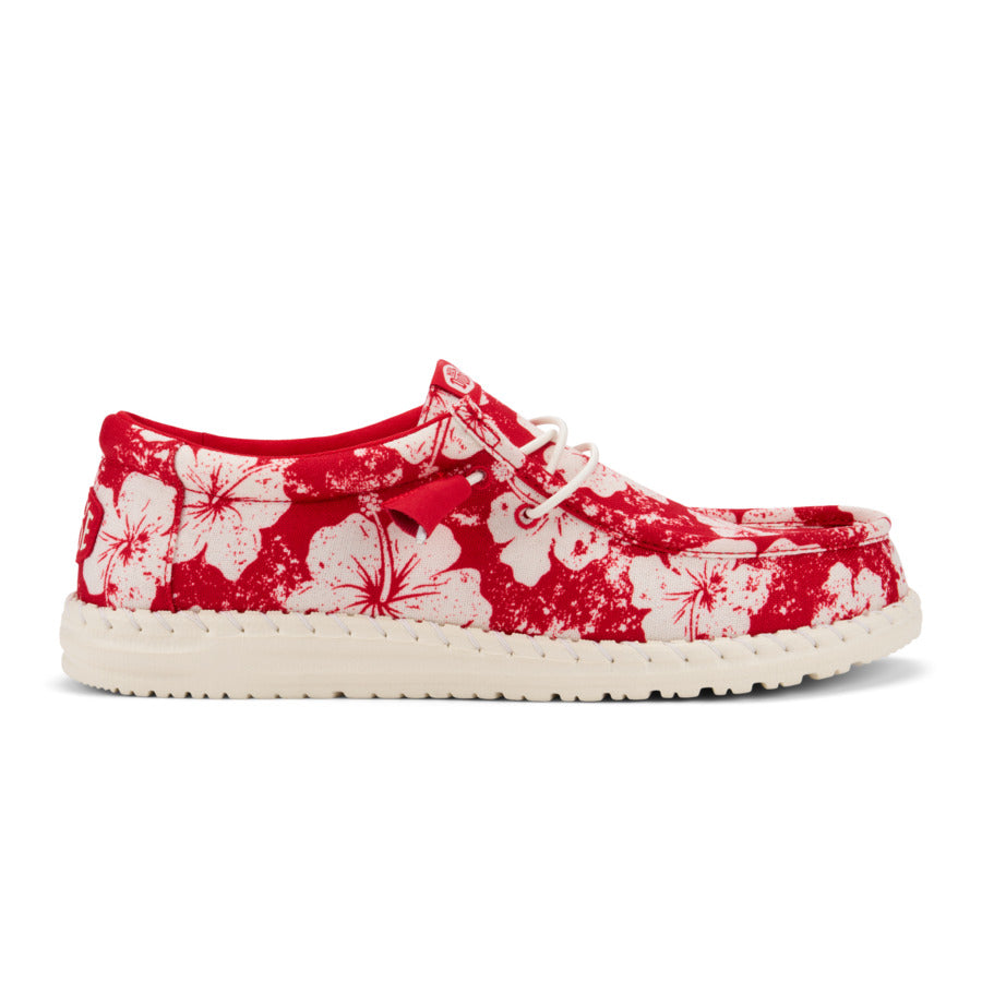 Wally Hawaiian - Red/White - Image 8