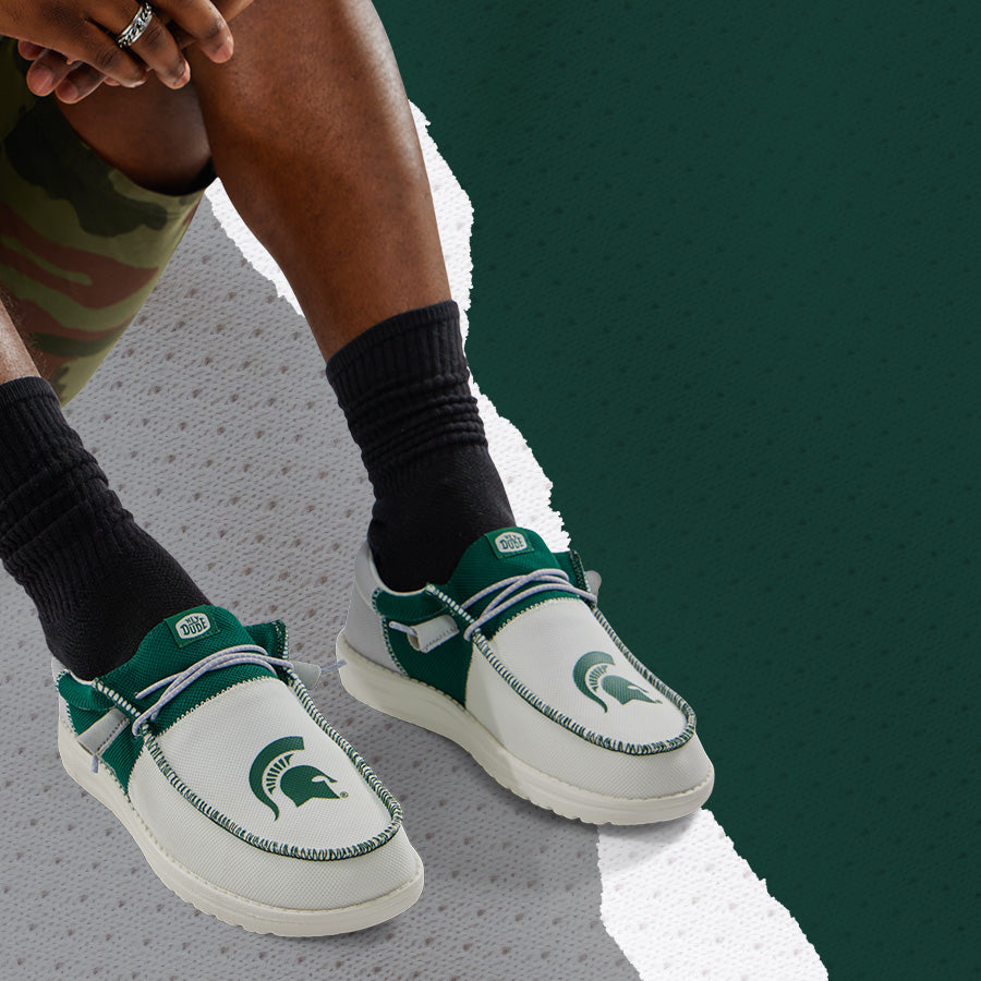 Men's Wally Tri Michigan State - Michigan State Green/Green - Image 2