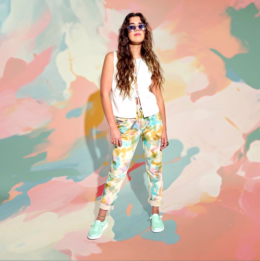 Wendy Stretch Canvas - Bay Blue - Image 2