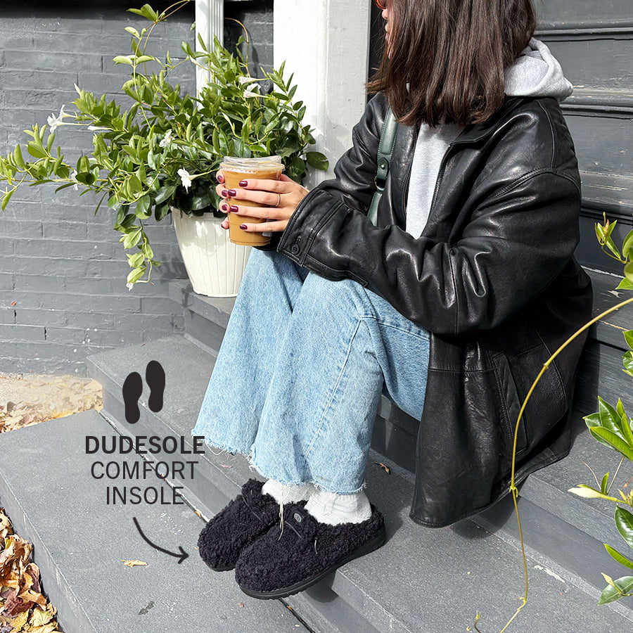 Wendy Slipper - Cozy Black/Black - Image 8