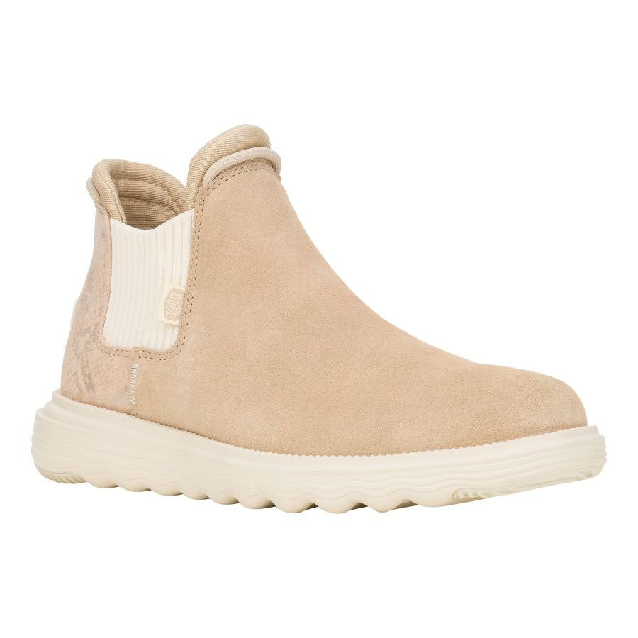 Branson Womens Suede Novelty - Sand/Snake - Image 7