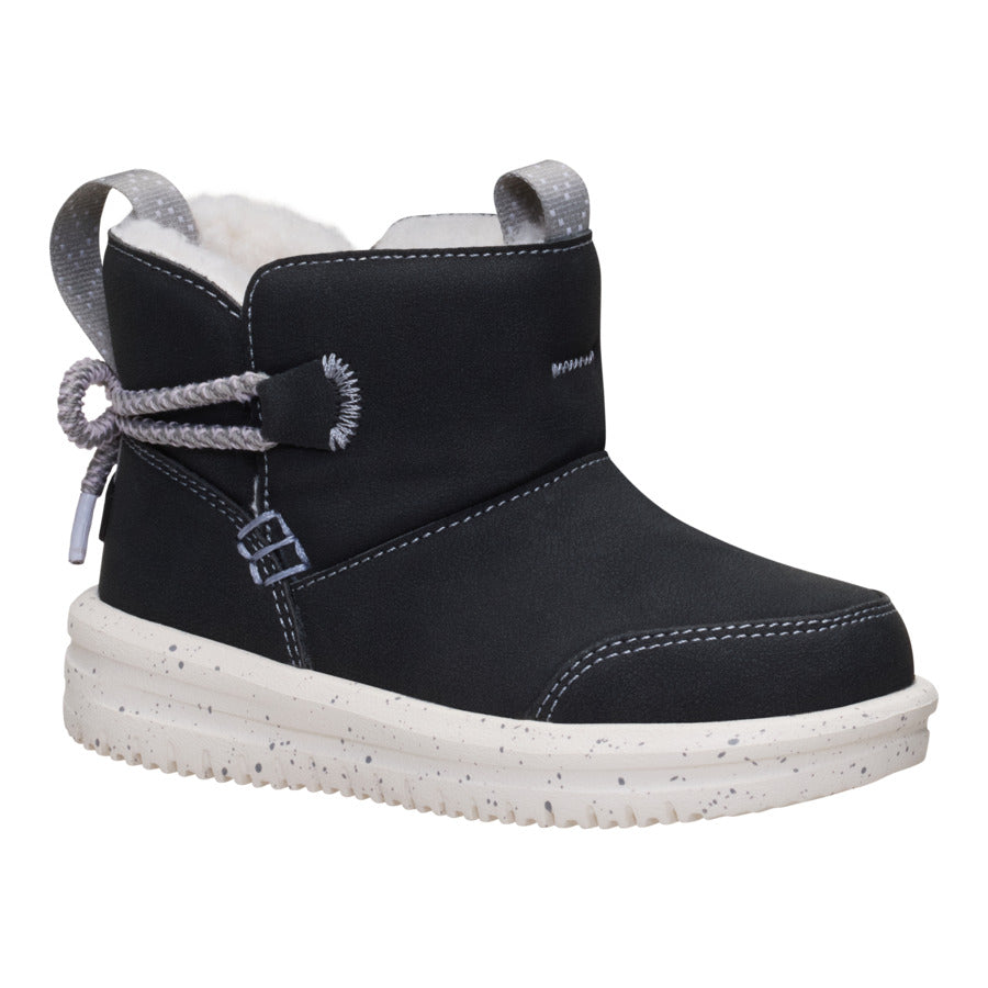 Camden Bow Boot Toddler Cozy - Black - Image 7