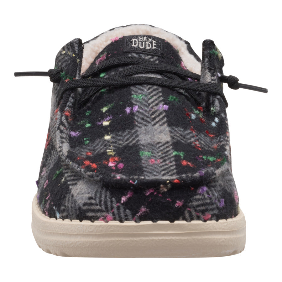 Wendy Confetti Plaid Cozy - Black/Multi - Image 4