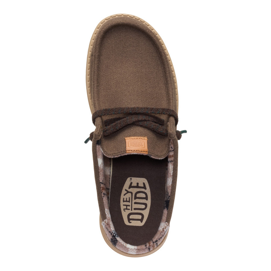 Wally Slip Cozy Plaid - Major Brown/Multi - Image 6