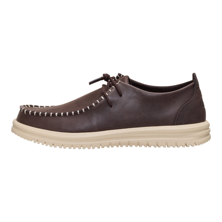 Wally NXT Moc Leather - Mole Brown/Wood Ash