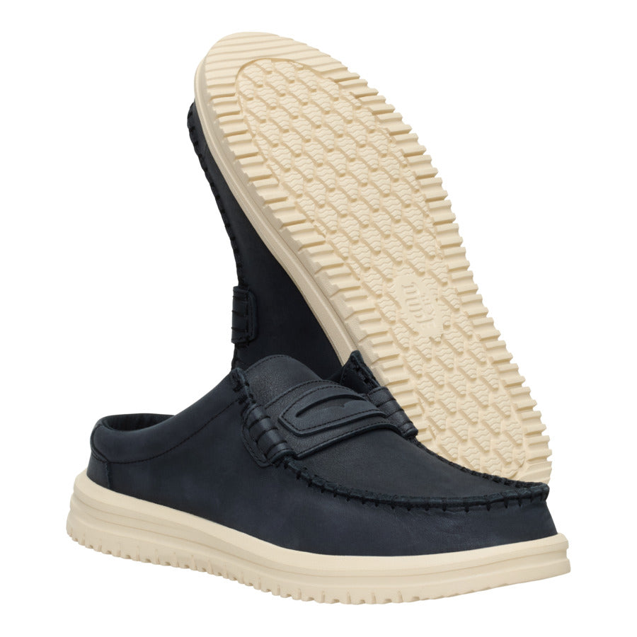 Wally Nxt Mule Leather - Black/Wood Ash - Image 3