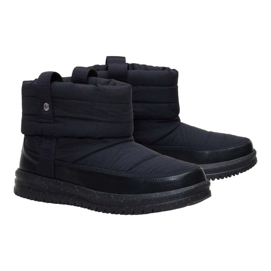 Camden Cuff Nylon Quilt - Black/Black - Image 2