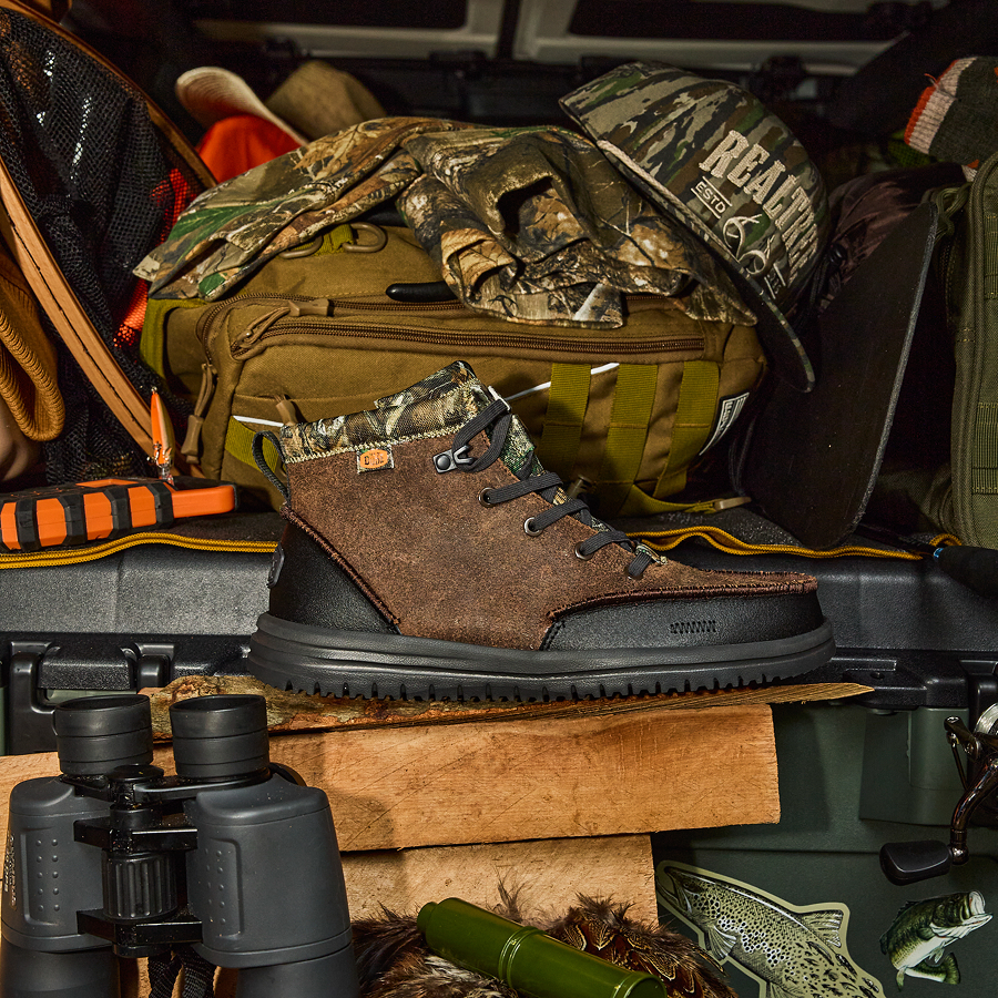 Bradley Realtree Edge Suede - Mole Brown/Camo - Image 10