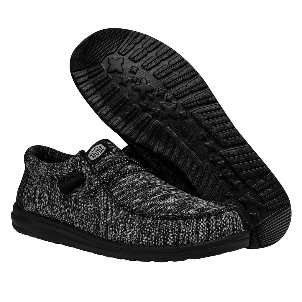 Wally Sport Knit - Black/Black - Image 3